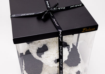 Ursulet de Lux „Panda Noir & Blanc” Artizanal