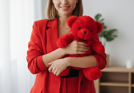 Jucărie de Lux „Ruby Passion Hug” – Ediție Boutique 30 cm