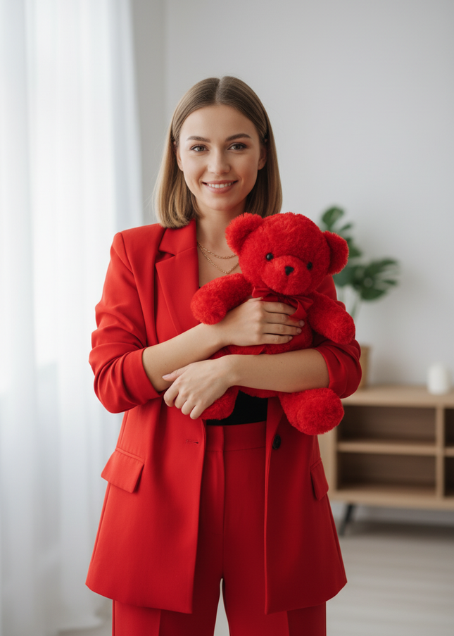 Jucărie de Lux „Ruby Passion Hug” – Ediție Boutique 30 cm
