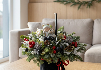 Aranjament de Crăciun Premium "Winter Joy"