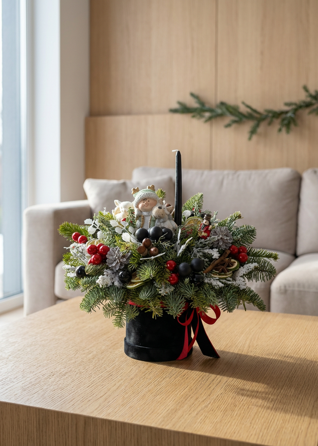 Aranjament de Crăciun Premium "Winter Joy"
