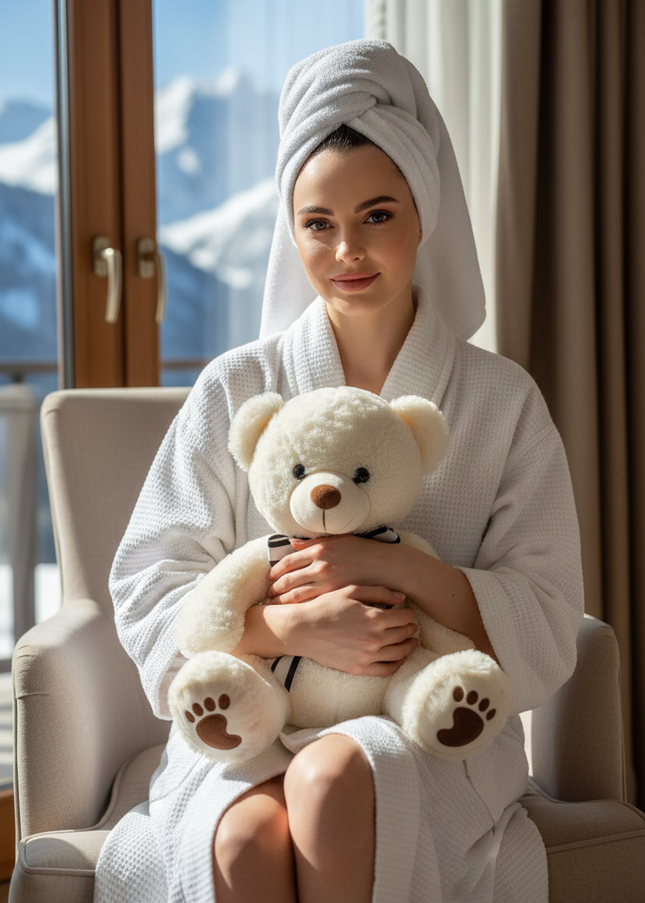 Jucărie de Lux „Ivory Classic Hug” – Ediție Colector 45 cm