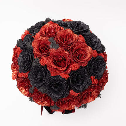 Aranjament de Lux Bordeaux „Midnight Garnet Radiance”