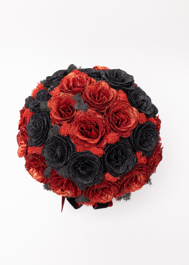 Aranjament de Lux Bordeaux „Midnight Garnet Radiance”