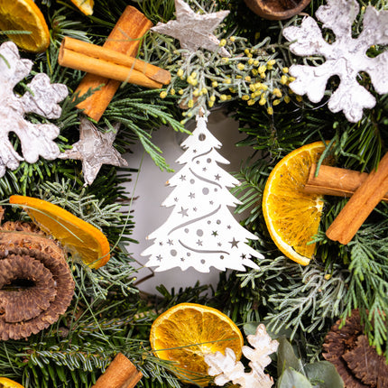 Coroniță Crăciun "Whimsical Forest" din Mix de Brad