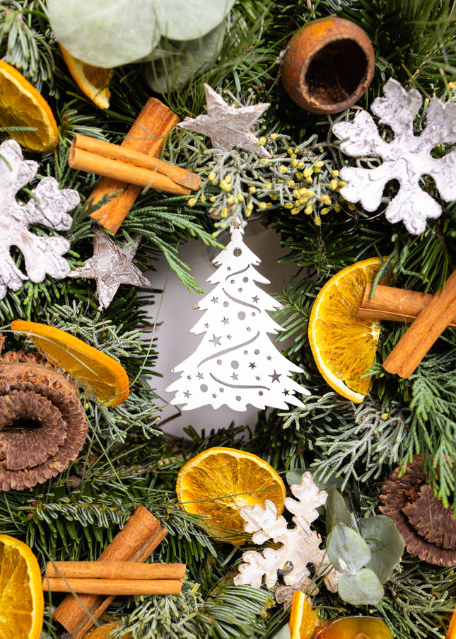 Coroniță Crăciun "Whimsical Forest" din Mix de Brad