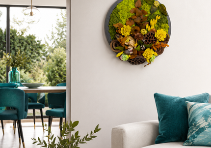 Tablou decorativ „Golden Autumn” – decor în nuanțe calde de toamnă
