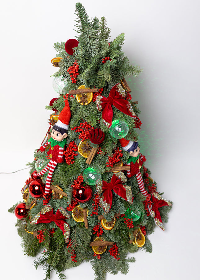Brad de Crăciun Artizanal „The Elves' Royal Fir”