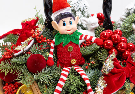 Aranjament Festiv de Masă „The Elf’s Christmas Banquet”