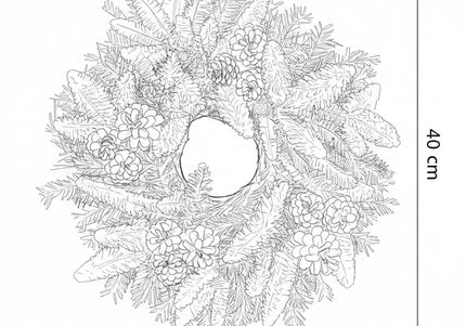Coroniță de Crăciun Artizanală „Pure Forest Nobilis”