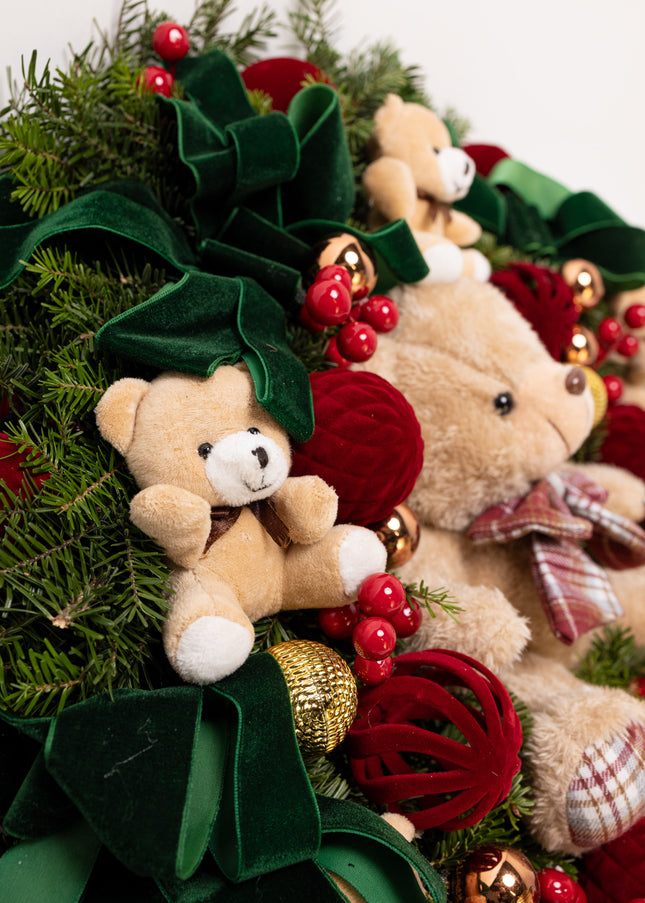 Coroniță Gigantică "Beary Christmas" din Brad Nobilis