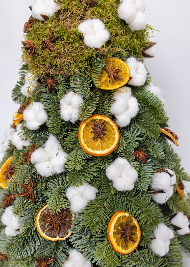 Mini-Brad Artizanal „Alpine Moss & Cotton Peak”