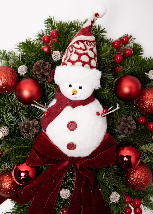 Coroniță Craciun "Winter Cheer" din Brad Nobilis