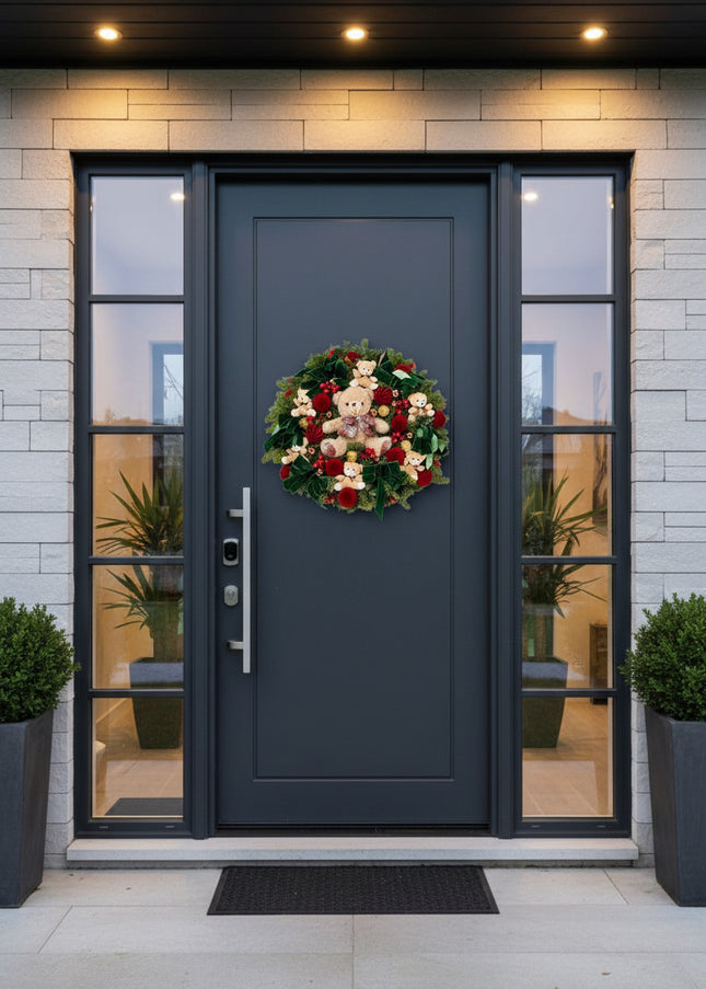 Coroniță Gigantică "Beary Christmas" din Brad Nobilis