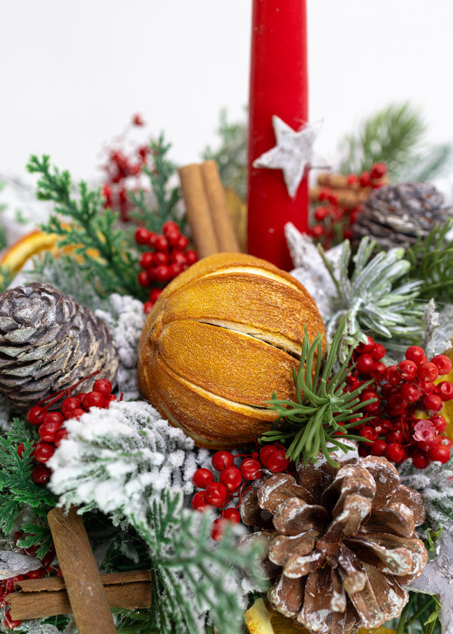 Aranjament Festiv „Zest & Pine Festive Glow”