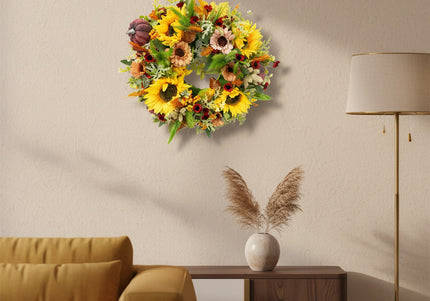 Coroniță Florală „Sun-Kissed Harvest”