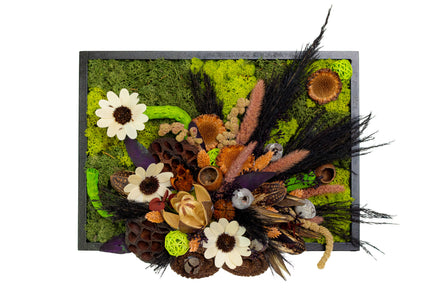 Tablou decorativ „Woodland Whisper” – compoziție în tonuri naturale
