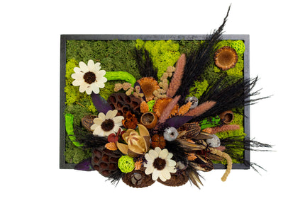 Tablou decorativ „Woodland Whisper” – compoziție în tonuri naturale