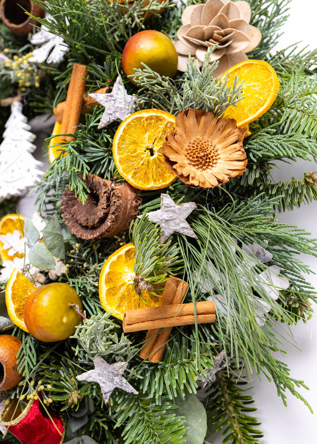 Coroniță Crăciun "Whimsical Forest" din Mix de Brad