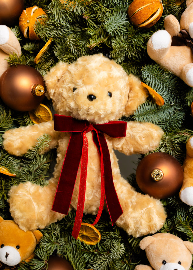 Coroniță de Crăciun Gigant „Teddy Bear’s Winter Hug”