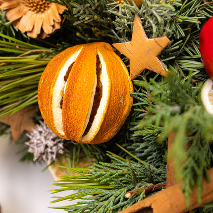 Coroniță Crăciun "Grand Winter Harvest" Mix Brad Natural