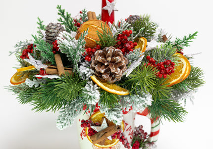 Aranjament Festiv „Zest & Pine Festive Glow”