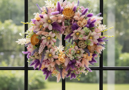 Coroniță Florală „Amethyst Bloom”