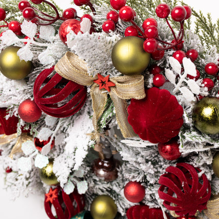 Coroniță de Crăciun "Nutcracker" cu Brad Nins și Aur