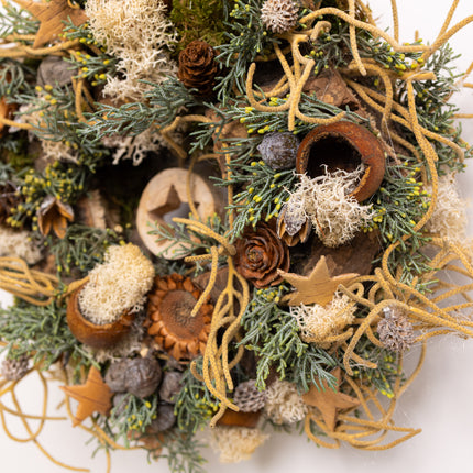 Coroniță Crăciun "Silver Forest" din Mix Brad Argintiu