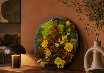 Tablou decorativ „Golden Autumn” – decor în nuanțe calde de toamnă