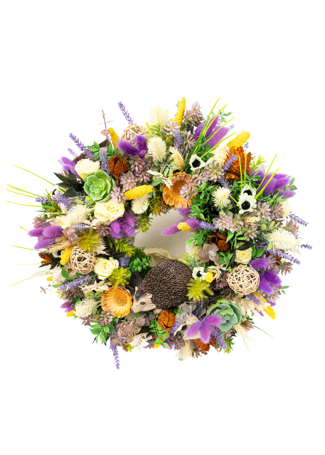 Coroniță Florală „Hedgehog’s Meadow Secret”