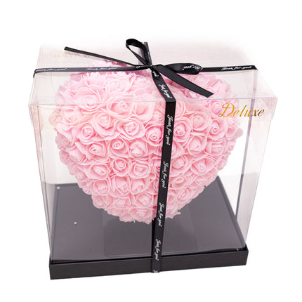 Aranjament de Lux "Pink Quartz Heart" în Ediție Deluxe