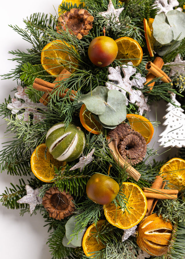 Coroniță Crăciun "Whimsical Forest" din Mix de Brad