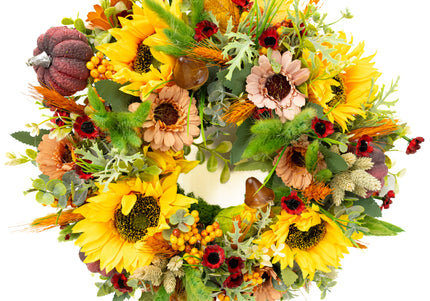 Coroniță Florală „Sun-Kissed Harvest”