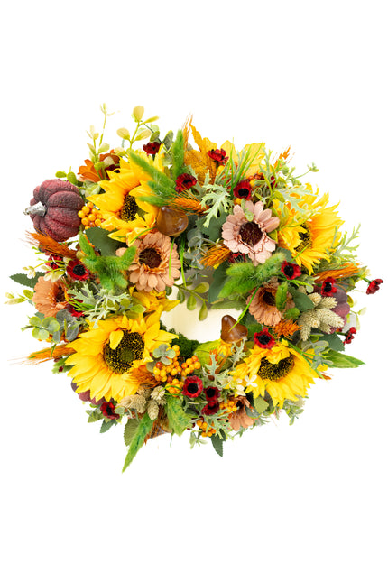 Coroniță Florală „Sun-Kissed Harvest”