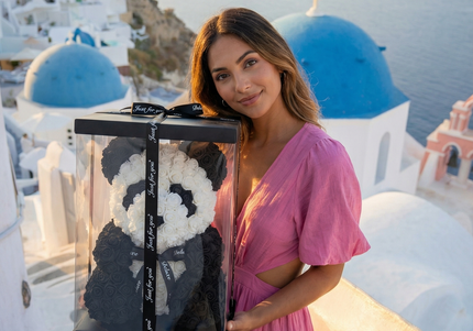 Ursulet de Lux „Panda Noir & Blanc” Artizanal