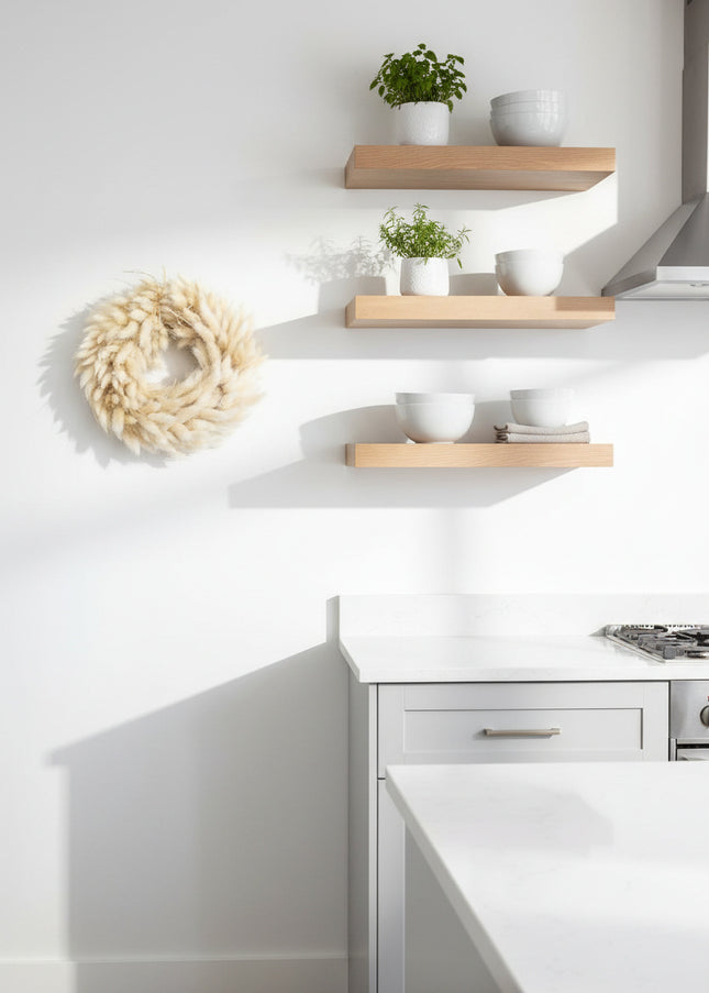 Coroniță Decorativă din Lagurus Alb Natural – Aranjament Pufos „Coda Mâței” Stil Boho