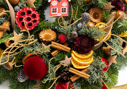Coroniță Crăciun "Home for Christmas" din Brad Nobilis