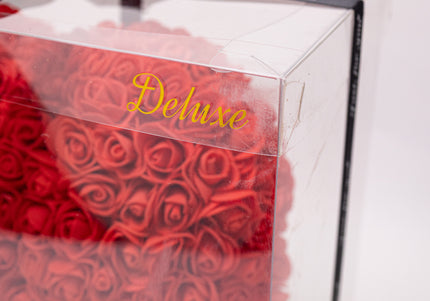 Aranjament de Lux Inima „Red Passion Heart” Artizanal