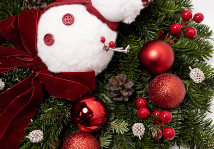 Coroniță Craciun "Winter Cheer" din Brad Nobilis