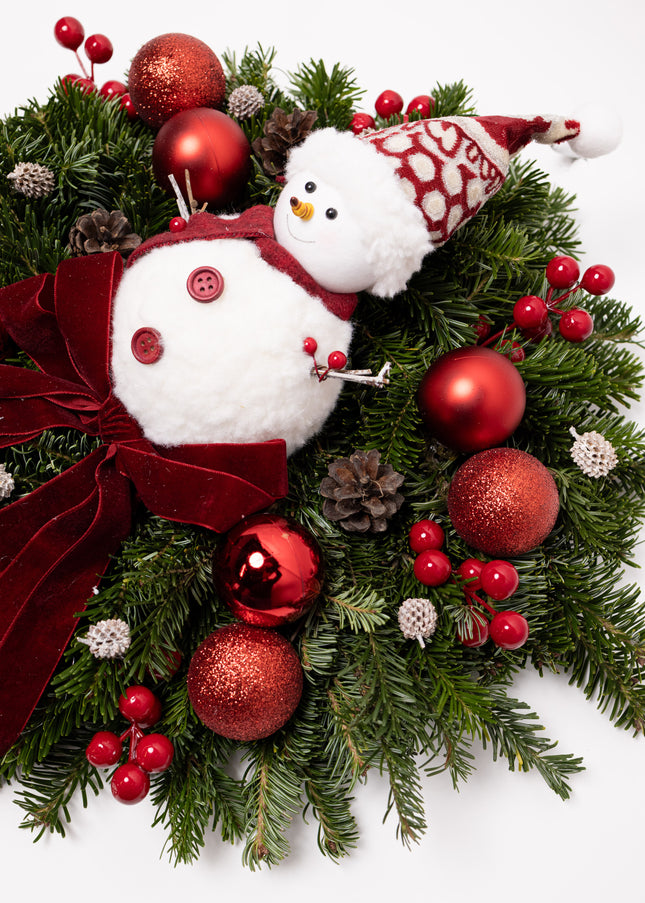 Coroniță Craciun "Winter Cheer" din Brad Nobilis