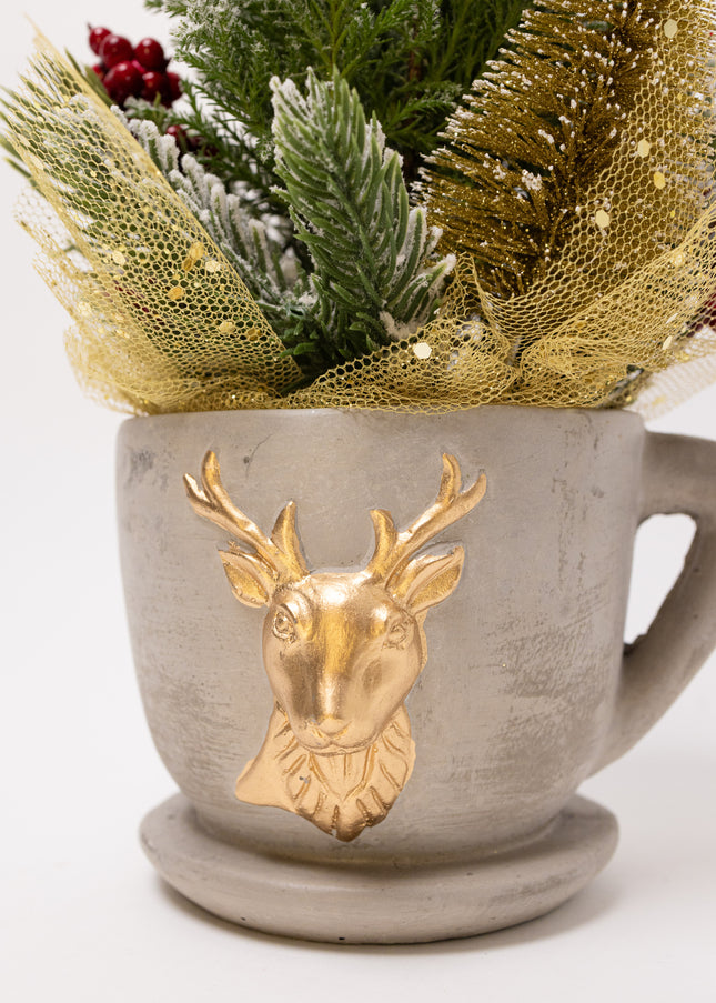 Brad Natural la Ghiveci "Royal Stag" – Decor de Lux