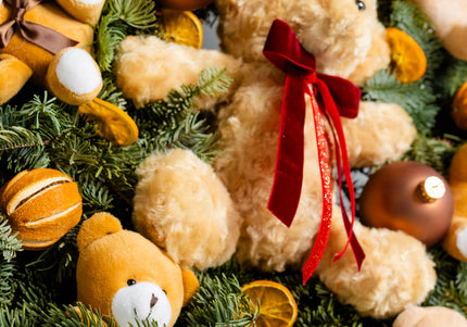 Coroniță de Crăciun Gigant „Teddy Bear’s Winter Hug”