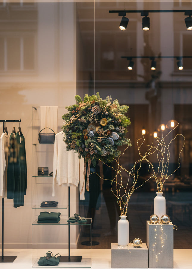 Coroniță Crăciun "Nature's Owl" din Brad Nobilis Natural