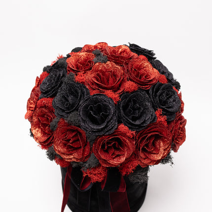 Aranjament de Lux Bordeaux „Midnight Garnet Radiance”