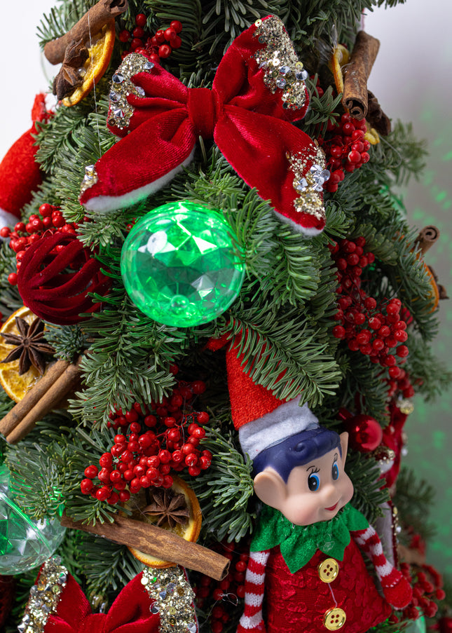 Brad de Crăciun Artizanal „The Elves' Royal Fir”