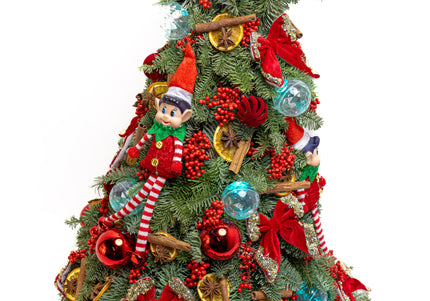 Brad de Crăciun Artizanal „The Elves' Royal Fir”