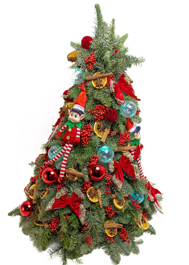 Brad de Crăciun Artizanal „The Elves' Royal Fir”