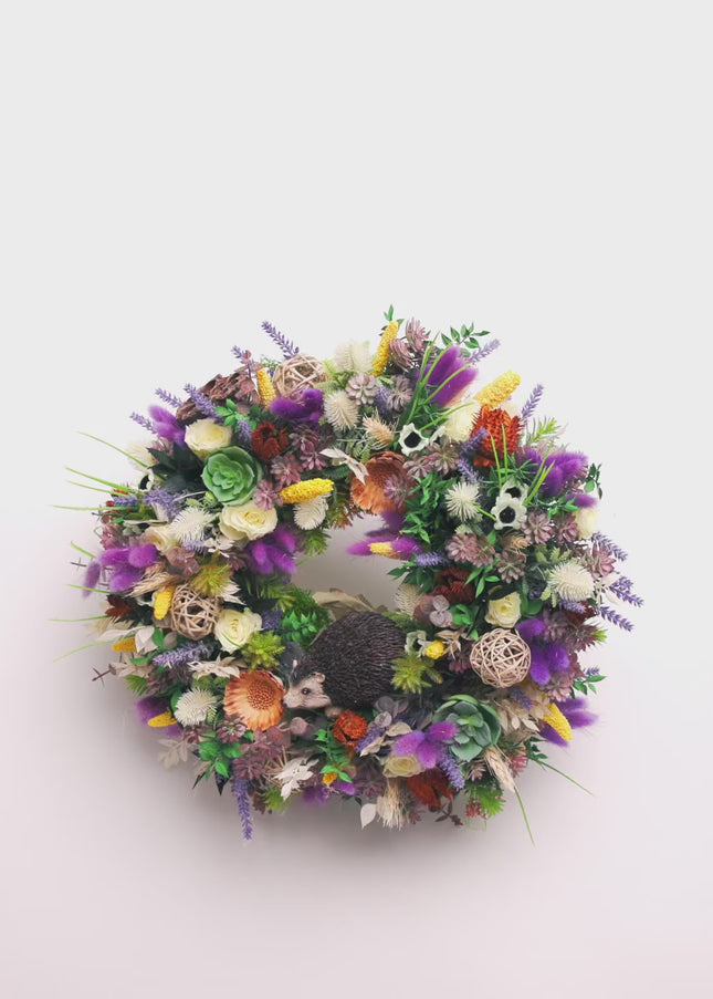 Coroniță Florală „Hedgehog’s Meadow Secret”