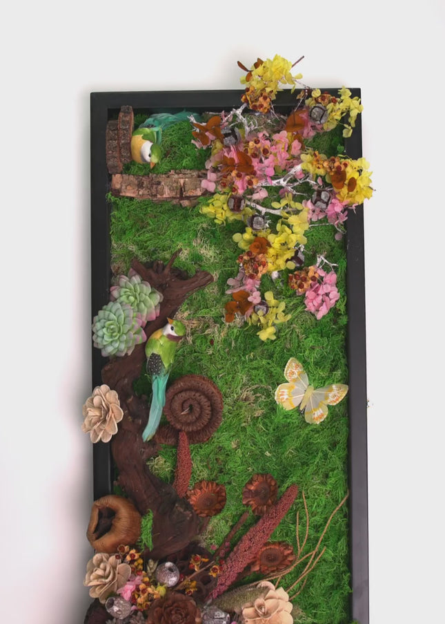 Tablou decorativ „Enchanted Garden” – compoziție inspirată din natură